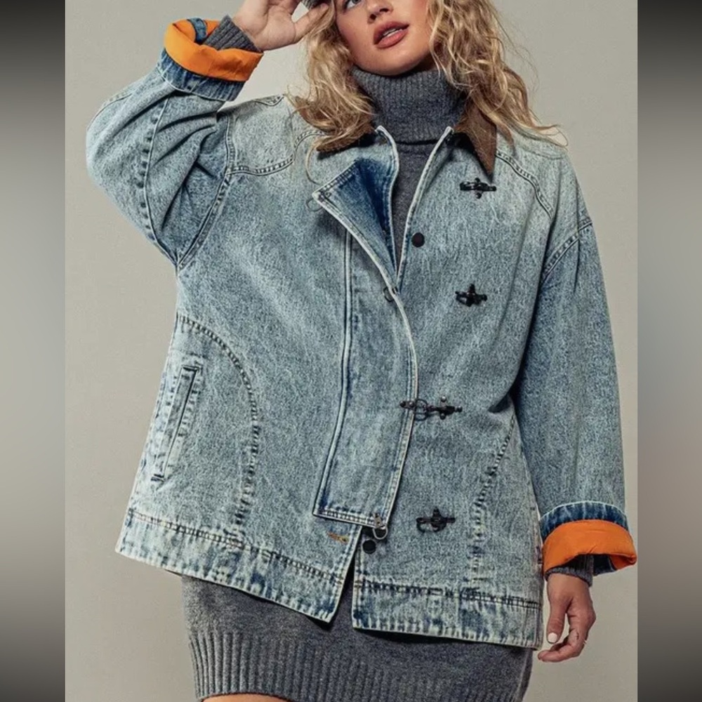 The Mazie Barn Coat ✨ Heavy Handed Denim Jacket
